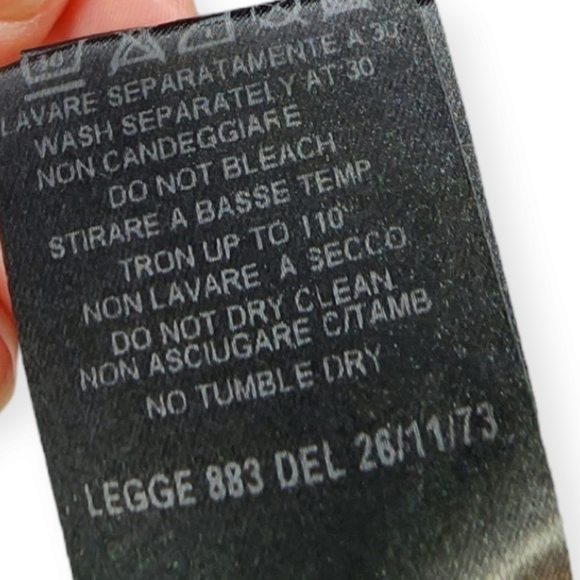 Hanita short dress Italian made bronze colour with black trims size 12 - Picture 9 of 11